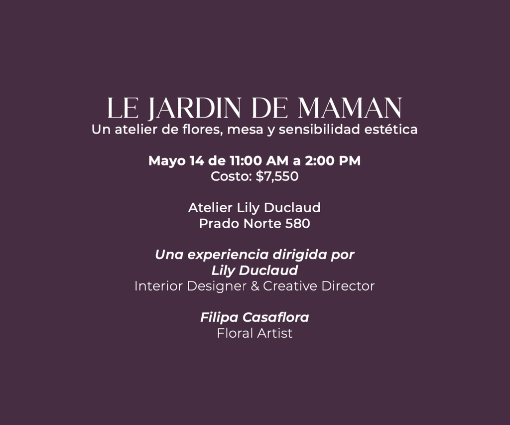 LE JARDIN DE MAMAN