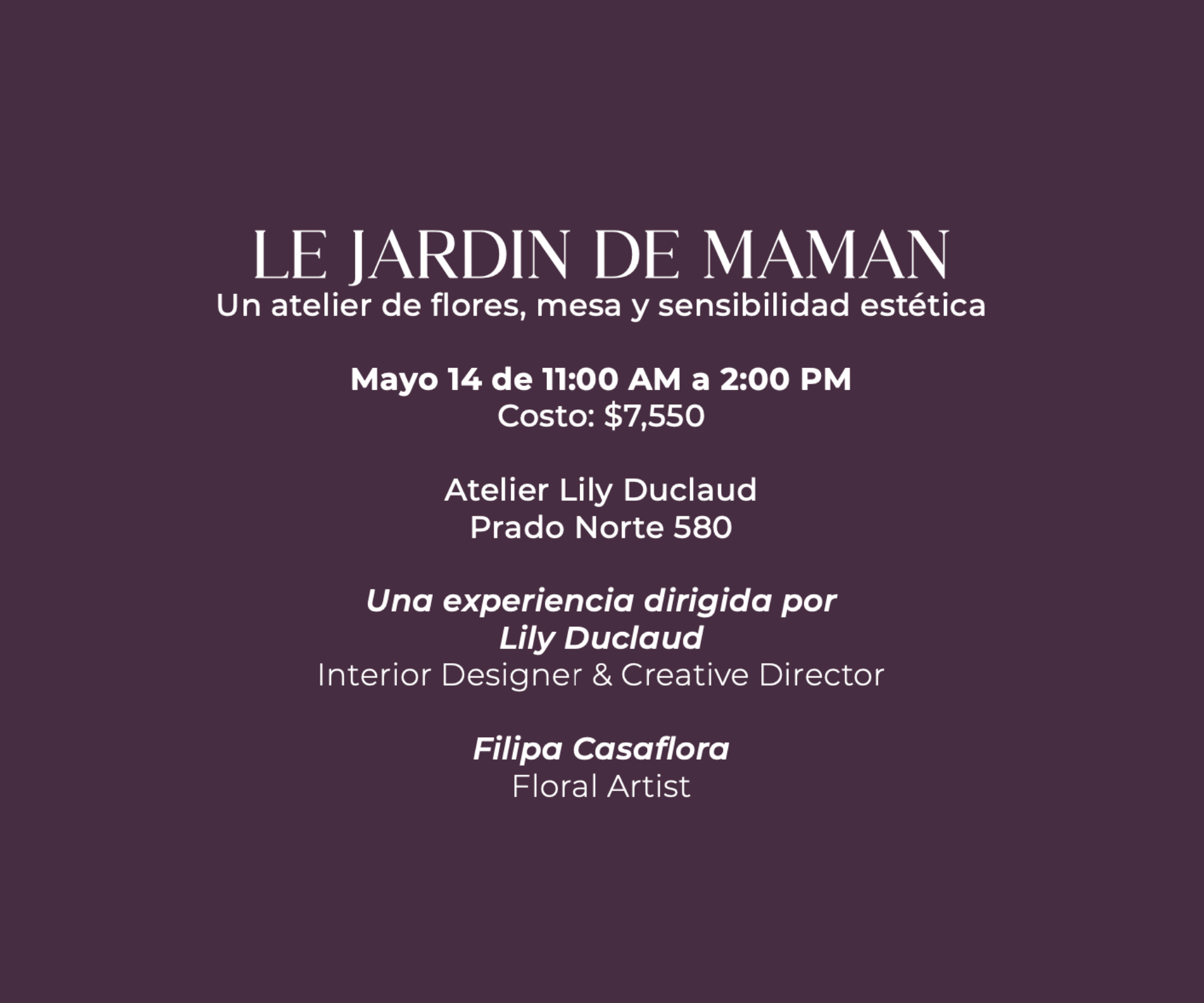 LE JARDIN DE MAMAN