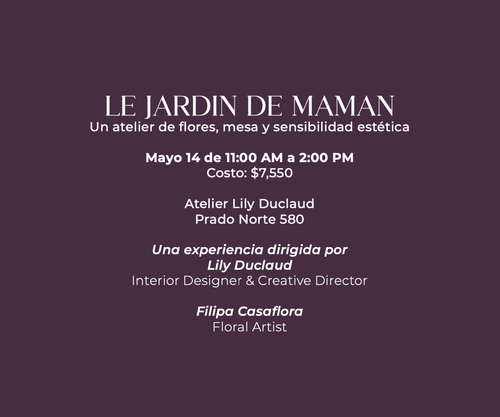 LE JARDIN DE MAMAN